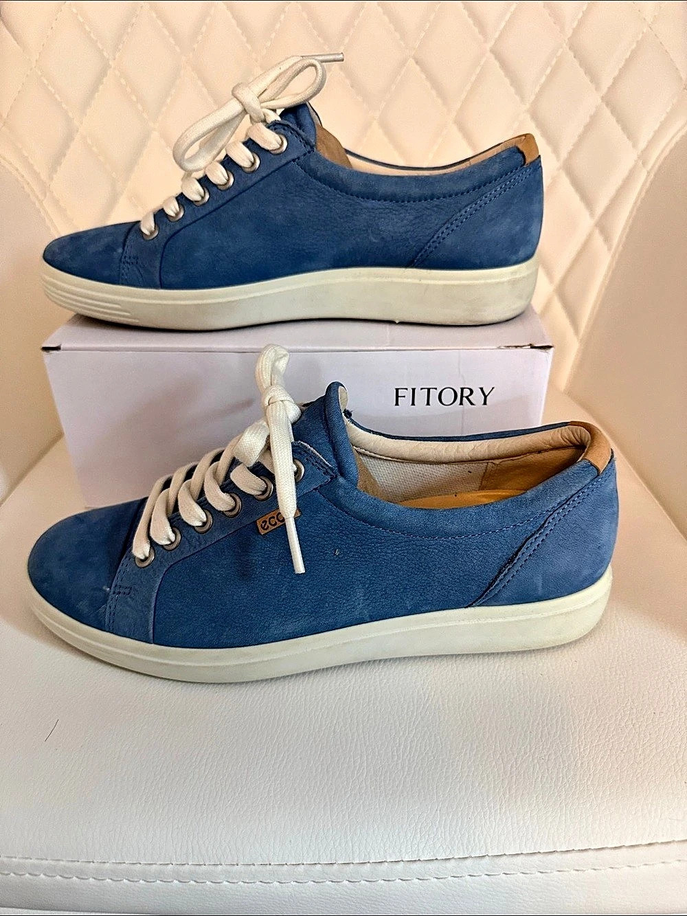 Ecco Blue Sneakers